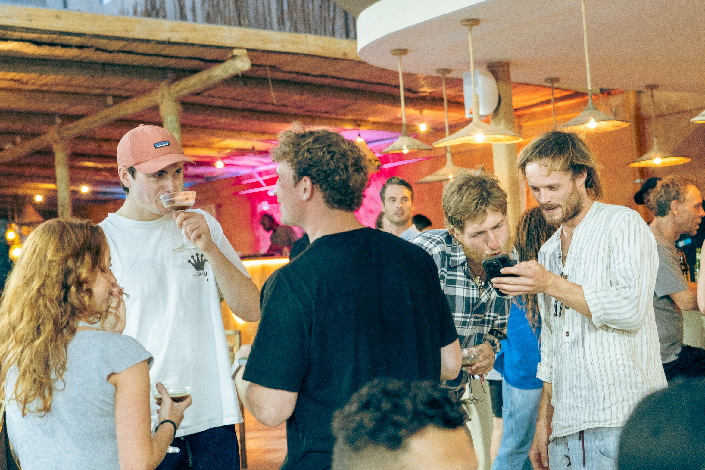 Guests at Bandeja